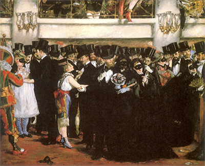 The Interval at the Opera Garnier Edouard Manet